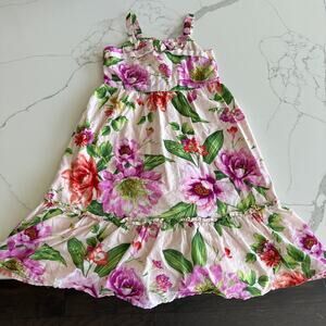 Janie and Jack Floral Girl's Dress Size 6